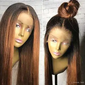 Dream Beauty Human Hair Straight full lace wig 100pct Real Brazilian Hair