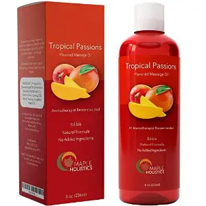 Tropical Passions Natural Edible Massage Oil