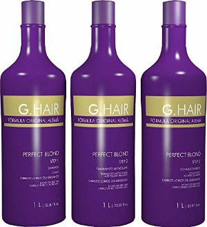 G. Hair Perfect Blond Keratin Hair Straightening Smoothing System