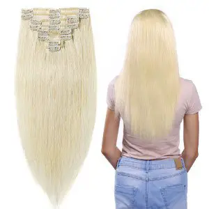 US Stock - US Seller Clip in Hair Extensions Human Hair