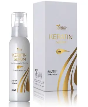 Vitamins Hair Cosmetics Keratin Infused Protein Hair Serum