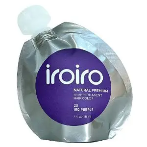IROIRO Premium Natural Semi-Permanent Hair Color, 20 Iro Purple