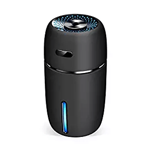 NovoLido Portable USB Humidifier with 7 LED Warm Lights