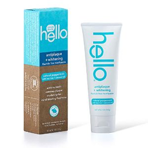 Hello Oral Care Flouride Free Anitplaque & Whitening Toothpaste