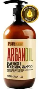 Pure Nature Lux Spa Moroccan Argan Oil Sulfate Free Shampoo