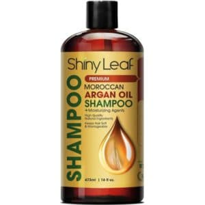 Shiny Leaf Moroccan Argan Oil Sulfate Free Shampoo