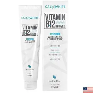 Cali White Vitamin B12 Infused Whitening Toothpaste