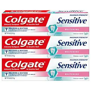 Colgate Sensitive Maximum Strength Whitening Toothpaste