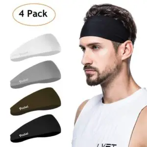 Poshei Mens Headband (4 Pack)