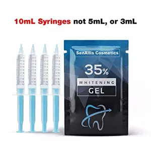 Four 10mL Syringes SenAllis Cosmetics Teeth Whitening Gel