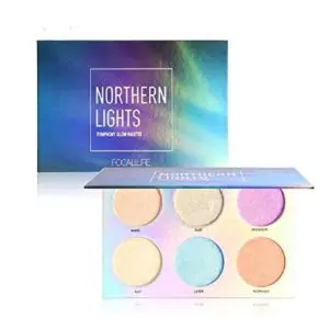 6 Colors Highly Pigmented Glow Kit Makeup Powder Palette Face Illuminating Highlighter & Bronzer