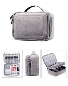 Rownyeon 3 Layer Makeup Bag