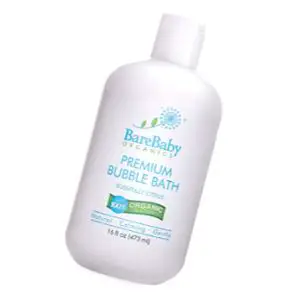 BareBaby Organics premium bubble bath