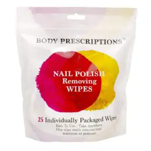 Body Prescriptions Acetone Polish Removing Wipes