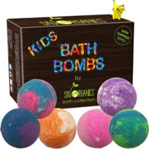 SkyOrganics Kids bath bombs