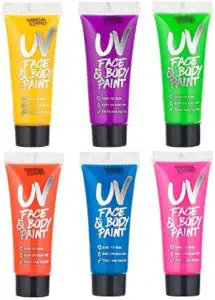 UV Glow Backlight Paint By Splashes and Spills