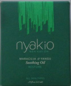 Nyakio Maracuja & Yangu Soothing Oil 4.5 ml / .15 fl oz