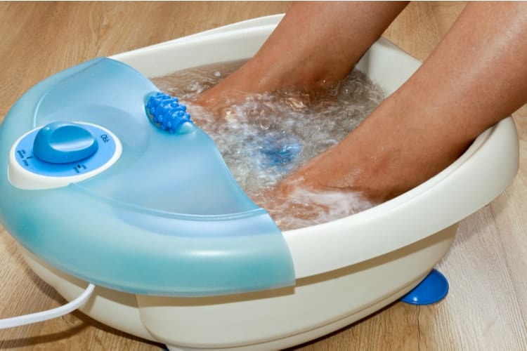 foot massage machine water