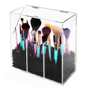 Newslly Clear Acrylic Makeup Organizer