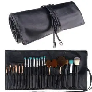 Relavel Makeup Brush Rolling Case Pouch Holder