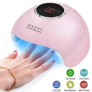 Hepaz UV LED Nail Lamp