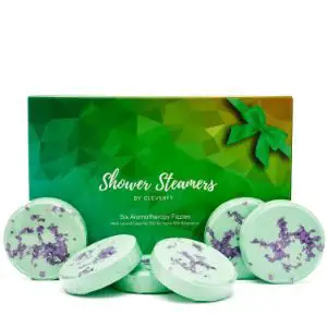 Cleverfy Menthol And Eucalyptus Shower Bombs-min