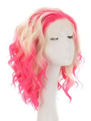 Imstyle Pink and Blonde Lace Front Wig