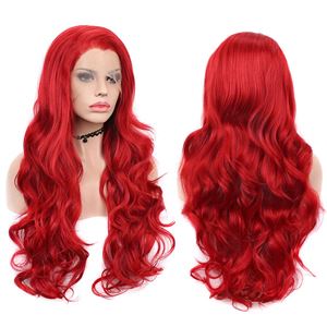 Imstyle Red Lace Front Wig