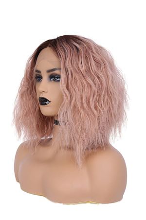 PINKSHOW Ombre Pink Bob Wig