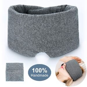 FRESHME Handmade Cotton Sleep Mask Blackout