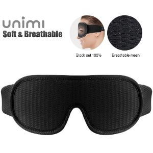 Unimi 3D Sleep Mask with Breathable Hole