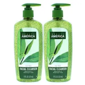 Beauty America Tea Tree Facial Cleansing Wash