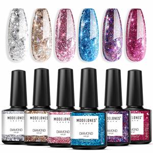 Modelones Glitter Gel Nail Polish Set