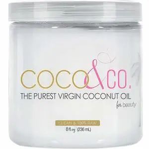 COCO & CO Organic Pure Extra Virgin Coconut Oil for Hair & Skin