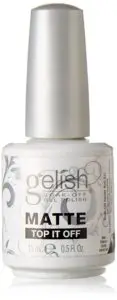 Gelish Soak Matte Top It Off Sealer Gel Nail Polish