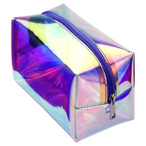 Cambond Clear Large Iridescent Cosmetic Bag-min