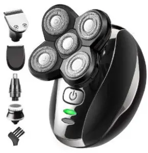 OriHea 5 in 1 Head and Face Electric Rotary Shaver